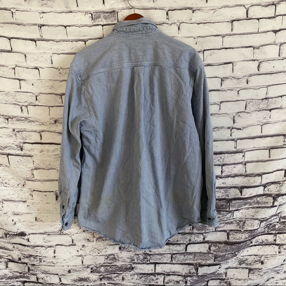 Carhartt Hickory Stripe Shirt Denim 